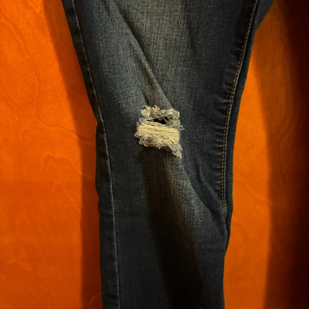 dollhouse distressed cropped Farrah‎ jeans size 3 - Picture 6 of 16